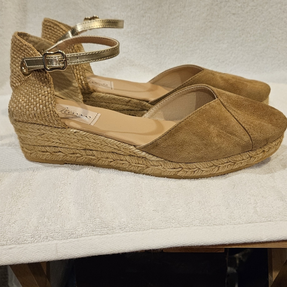 GAIMO ESPADRILLE WEDGE SANDALS